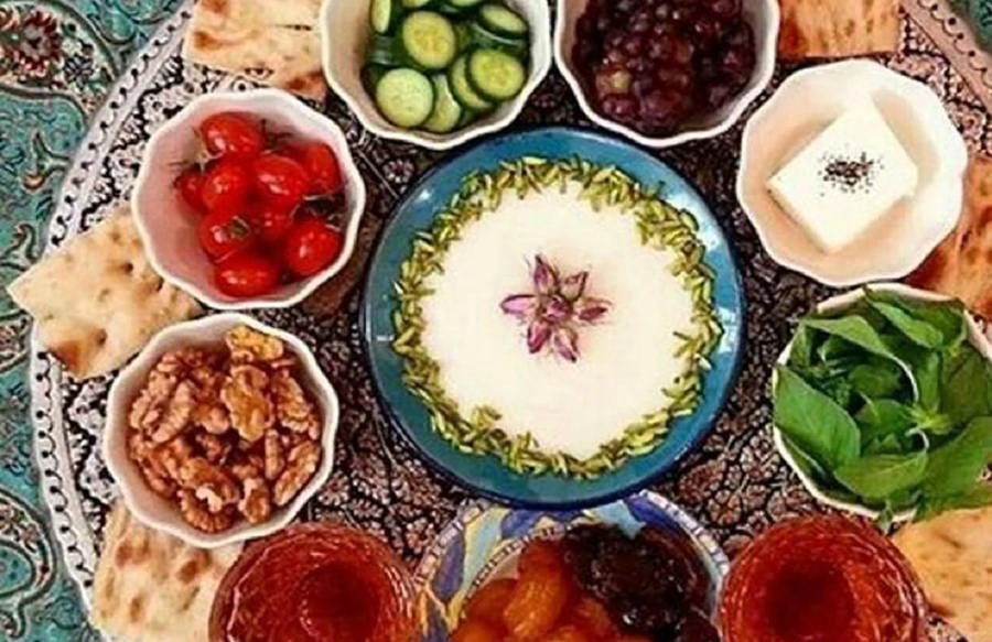 سفره افطار