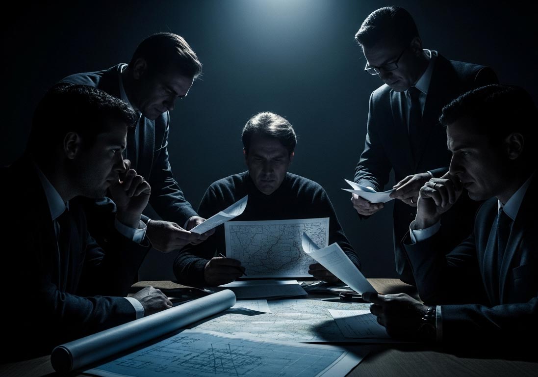 توطئه‎ ‎کردن