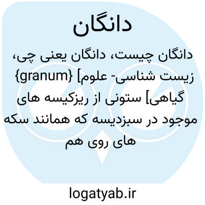 تصویر معنی دانگان
