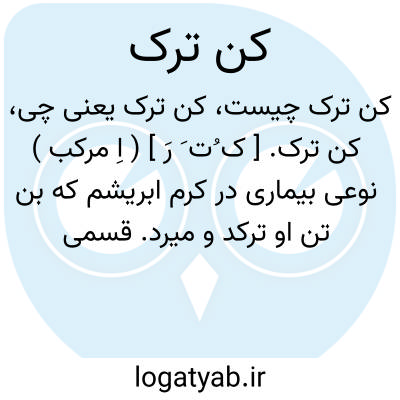 تصویر معنی کن ترک