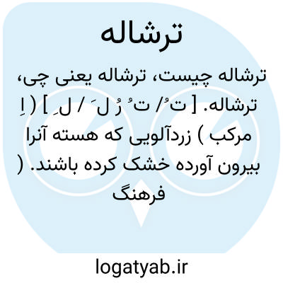 تصویر معنی ترشاله